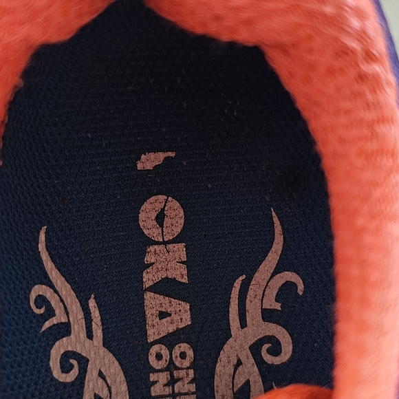 Hoka Purple and Orange Athletic Shoes - Picture 6 of 6